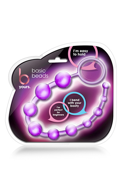 B Yours Basic Beads Purple - Analiniai karoliukai 2