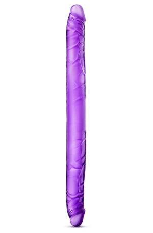 B Yours Double Dildo Purple 42,5cm - Dvigubas dildo 1