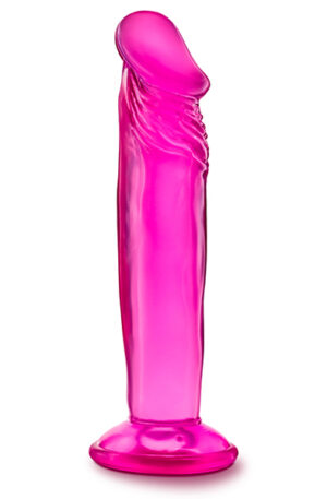 B Yours Sweet N' Small Dildo With Suction Cup Pink 16, - Mažas dildo 1