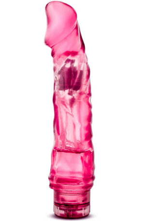 B Yours Vibe 6 Pink 23 cm - Vibruojantis dildo 1