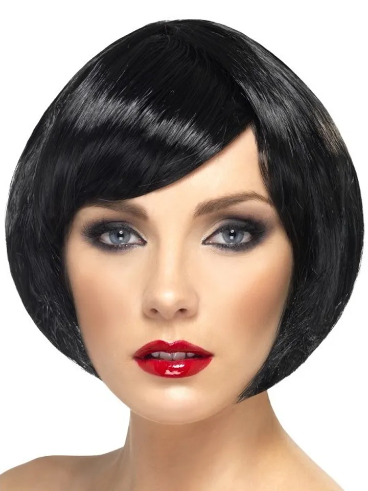 Babe Short Bob Wig Black - Perukas 1 [full]