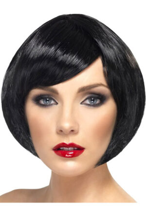 Babe Short Bob Wig Black - Perukas 1