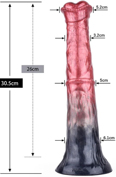 Bad Demon Dili Dildo 30,5 cm - Dragon dildo 2
