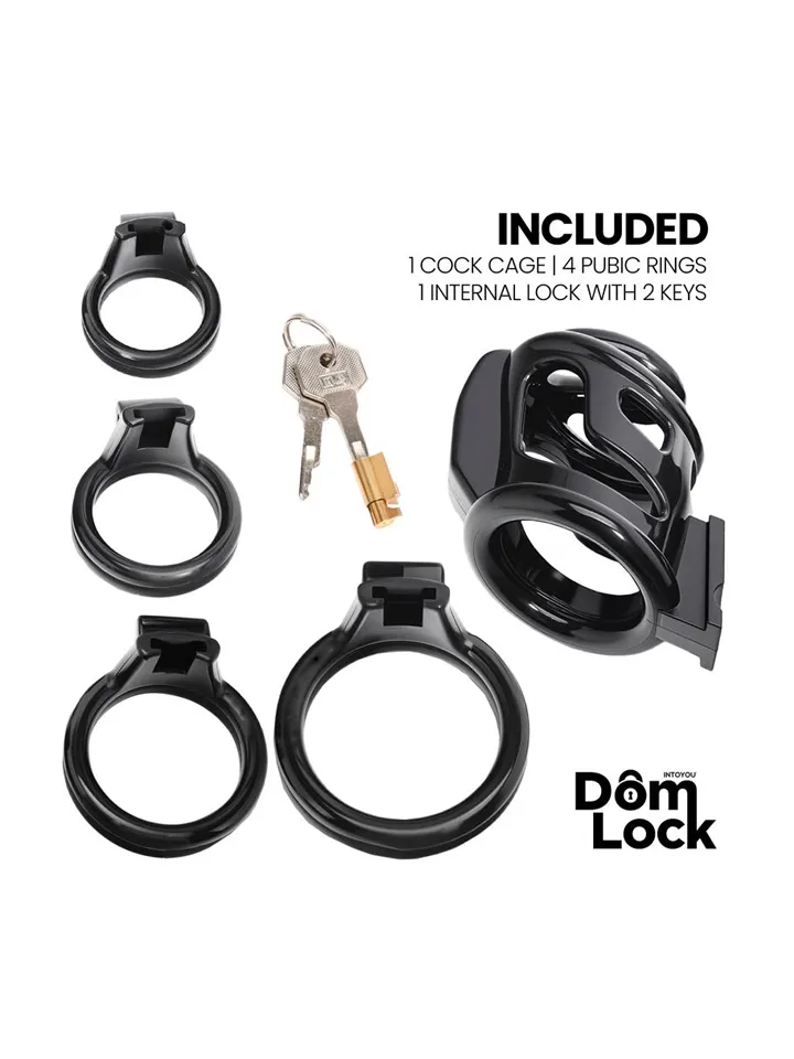 Bars Chastity Cage With Internal Lock - Varpos narvas 3 [full]