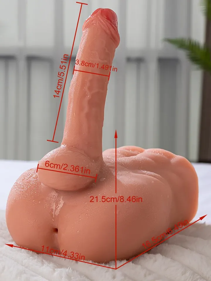 Bartlett Thrusting & Vibrating Dildo 2,3 kg - Sekso lėlė 2 [full]