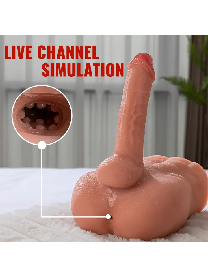 Bartlett Thrusting & Vibrating Dildo 2,3 kg - Sekso lėlė 3 [full]