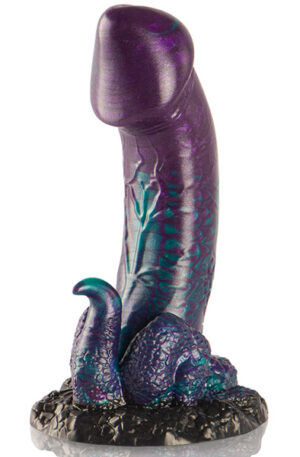 Basilisk Dildo Double Scaly Pleasure 18 cm - Dragon dildo 1