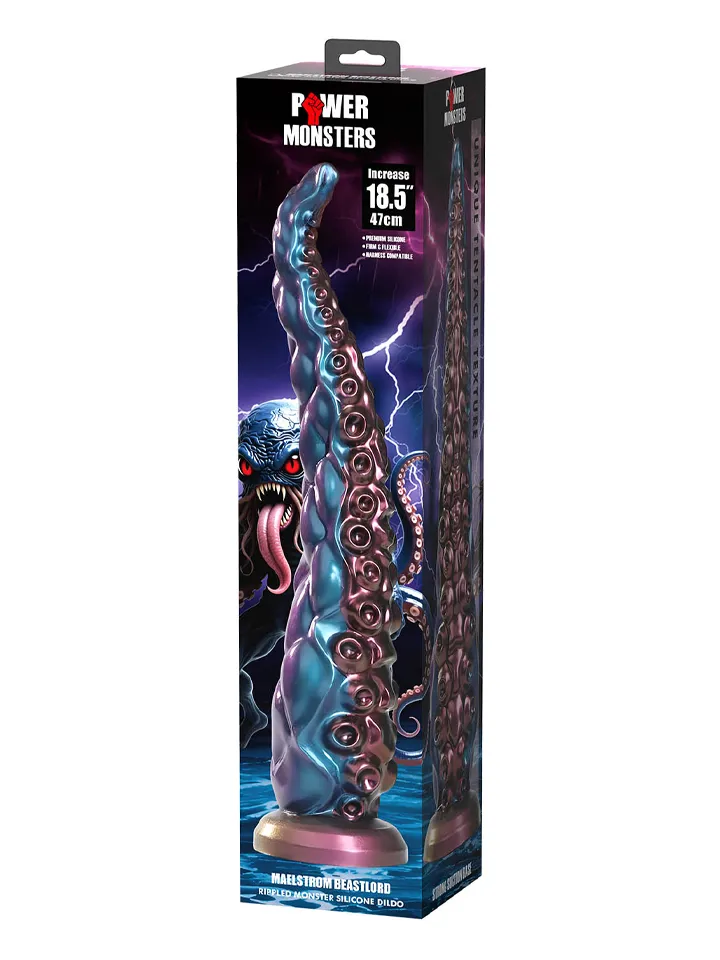Beastlord Rippled Monster Silicone Dildo 47 cm - Monster dildo 3 [full]