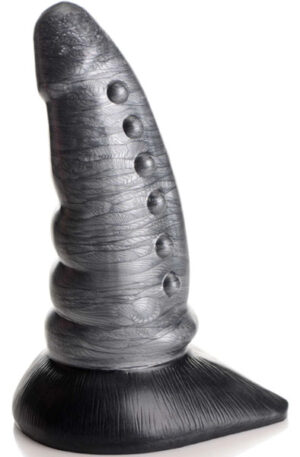 Beastly Tapered Bumpy Silicone Dildo 21 cm - Dragon dildo 1