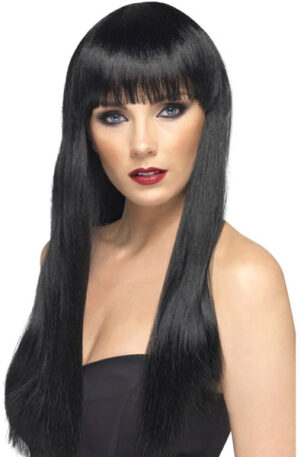 Beauty Long Wig Black - Perukas 1