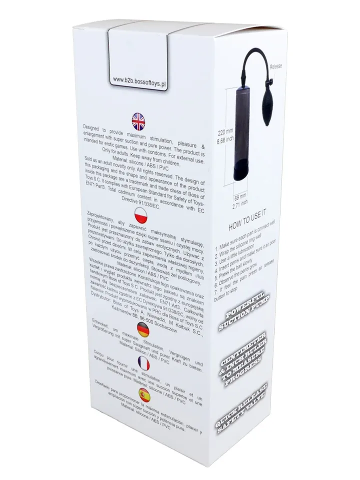 Beginner Penis Pump Dark - Varpos siurblys 3 [full]