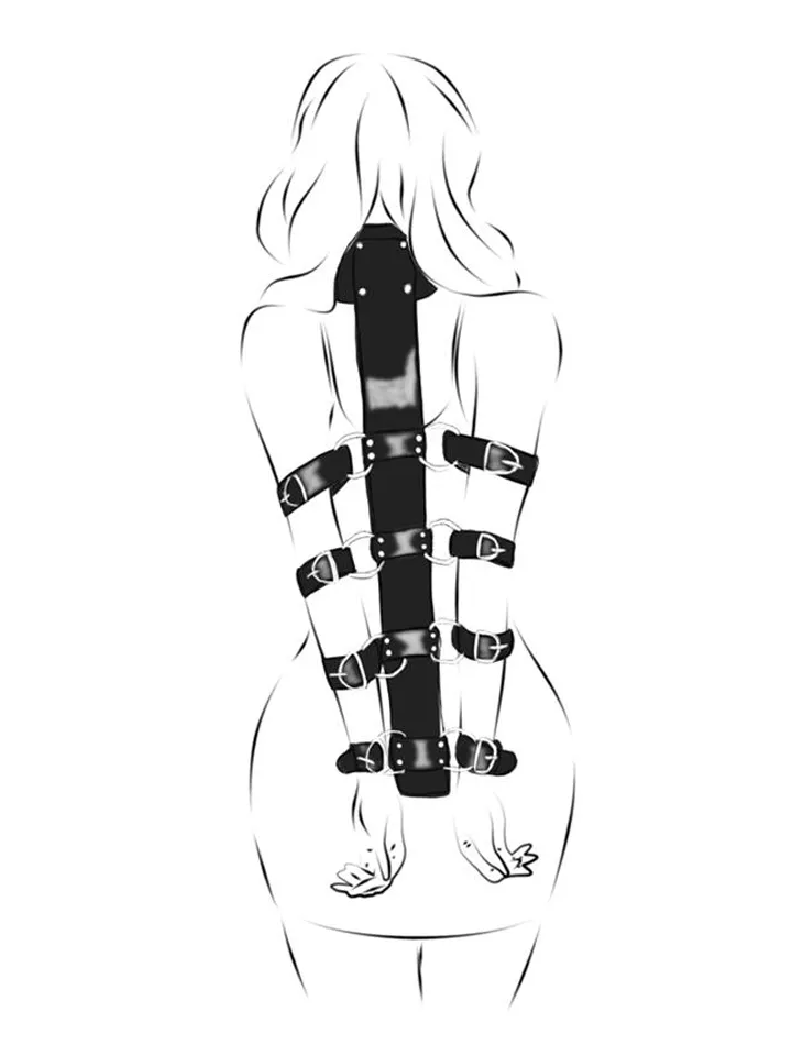 Behind Back Adjustable Harness - Pozicijos meistras 2 [full]