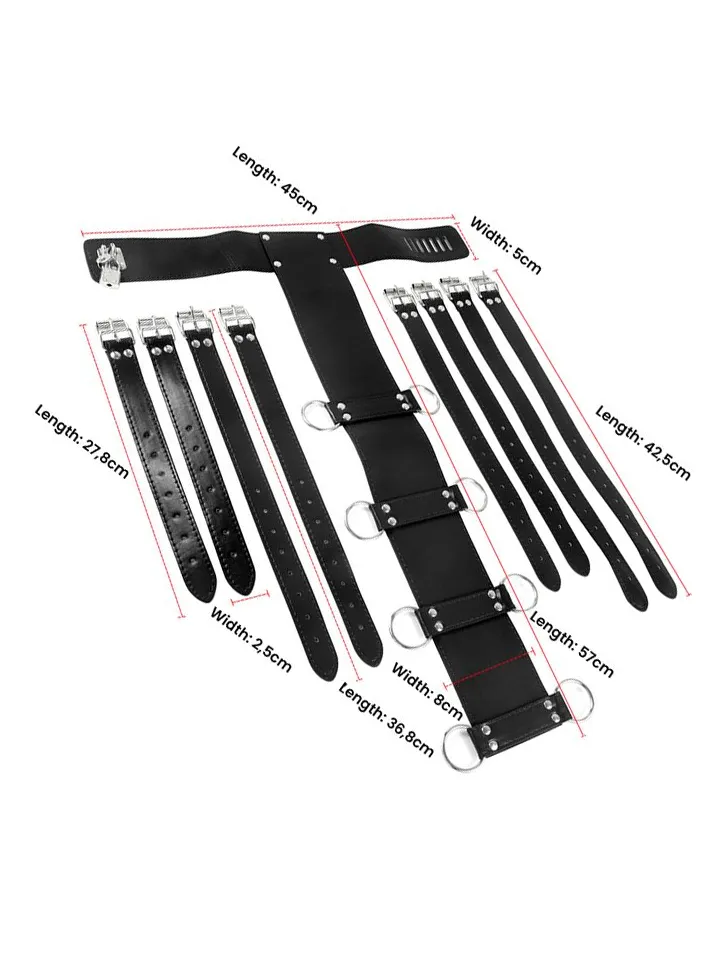 Behind Back Adjustable Harness - Pozicijos meistras 4 [full]