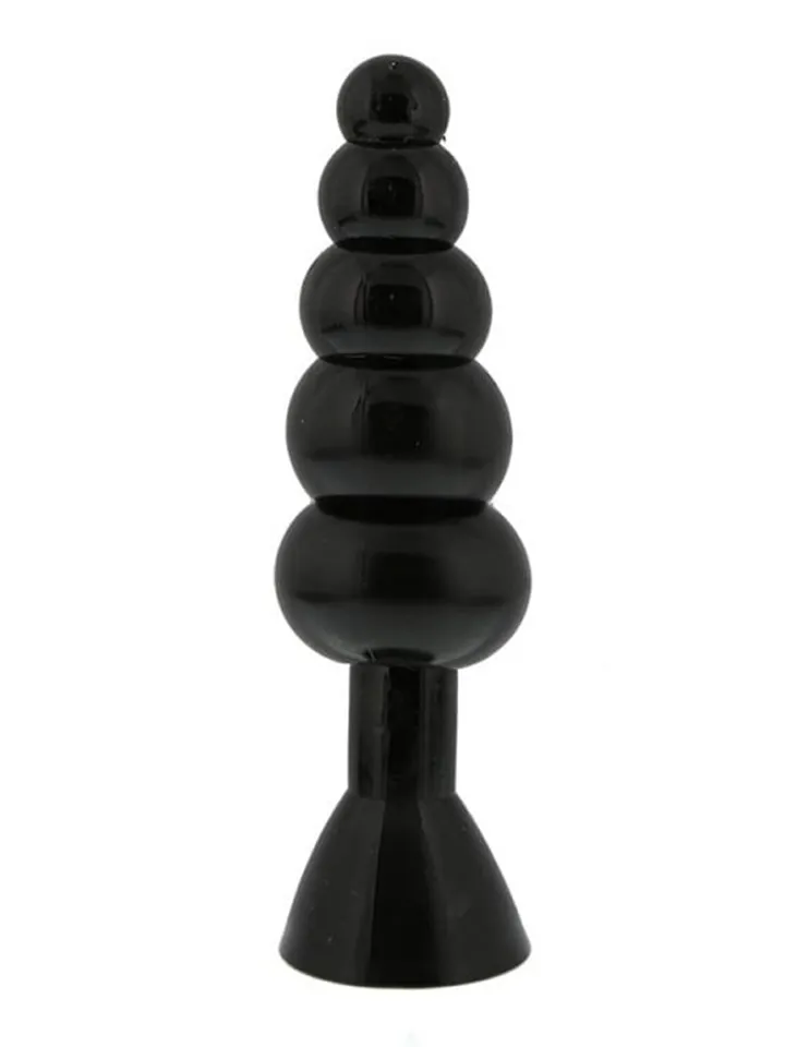 Bendable Butt Rattler Plug Black 20 cm - XL ButtPug 1 [full]