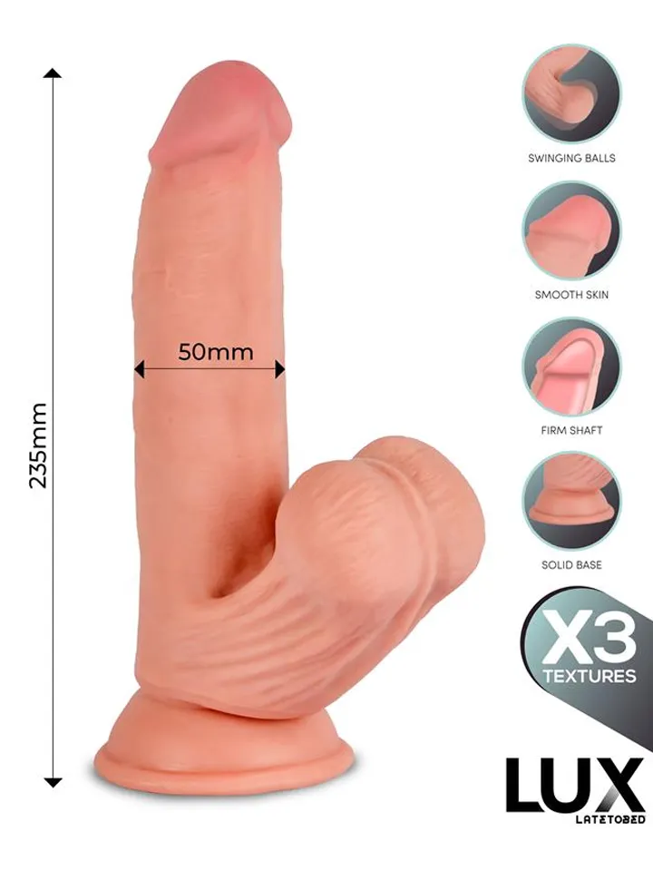 Bernd Triple Density Swinging Balls Dildo 23,5 cm - Gyvenimo dildo 2 [full]