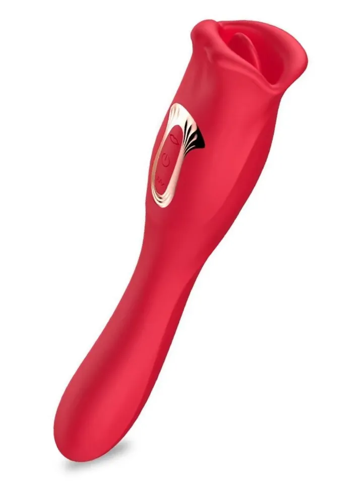 Big Mouth Rechargeable Lip Teasing Vibrator - Klitorinis vibratorius 1 [full]
