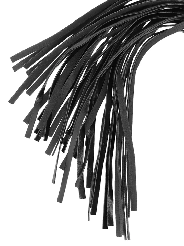 Black Edition Vegan Leather Flogger - Floggeris 2 [full]