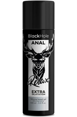 Black Hole Anal Relax Silicone Gel 100 ml - Analinis Lubrikantas 1