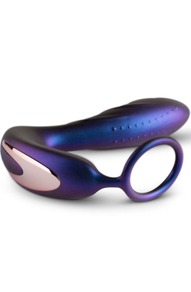 Black Hole Anal Vibrator With Cockring - Prostatos vibratorius su varpos žiedu 5