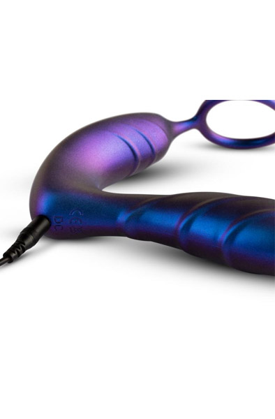 Black Hole Anal Vibrator With Cockring - Prostatos vibratorius su varpos žiedu 6
