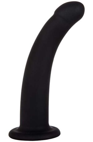 Black Silicone Semi Realistic Dildo Small - Dildo 1