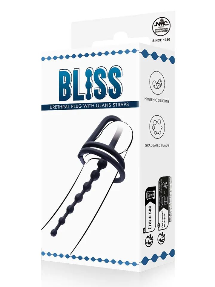 Bliss Urethral Plug With Glans Straps - Dilatorius 2 [full]
