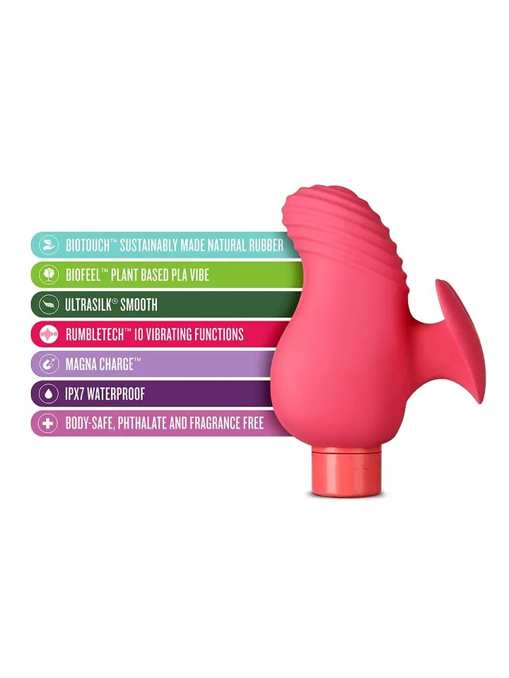 Blush Novelties Eco Love Finger Vibrator - Piršto vibratorius 2 [full]