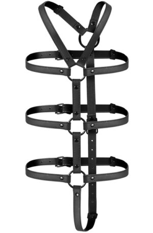 Bondage Adjustable Harness Torso & Arms - Vergavimas sele 1