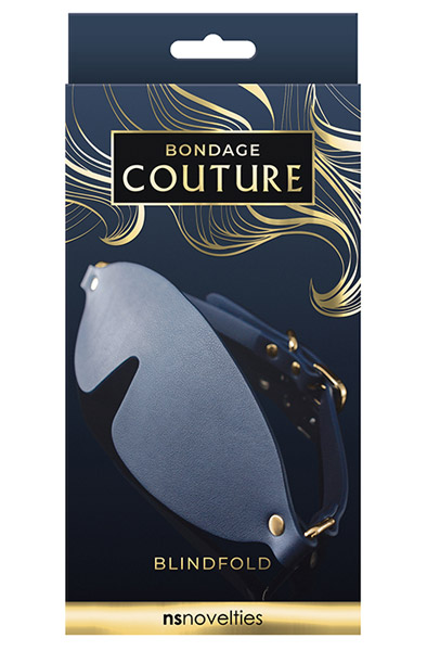 Bondage Couture Blind Fold Blue - Užliejimas 2