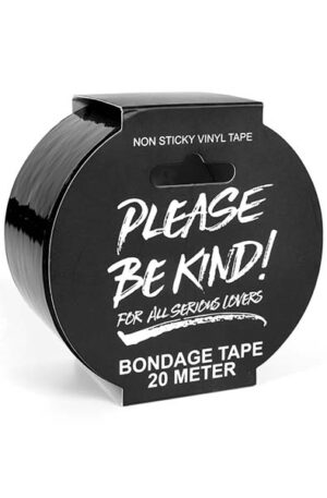 Bondage Tape Black 20 m - Vergijos juosta 1