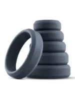 Boners 6-Piece Cock Ring Set - Gaidžio žiedo rinkinys 1 [full]