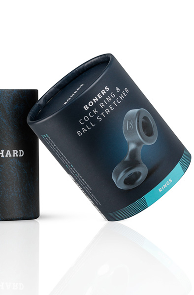 Boners Cock Ring & Ball Stretcher - Varpos ir kapšelio žiedai 3 [full]