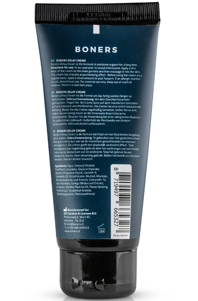 Boners Delay Cream 100 ml - Vėlavimo gelis 2