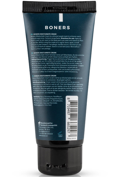 Boners Masturbation Cream 100 ml - Masturbuokis gražiau 2