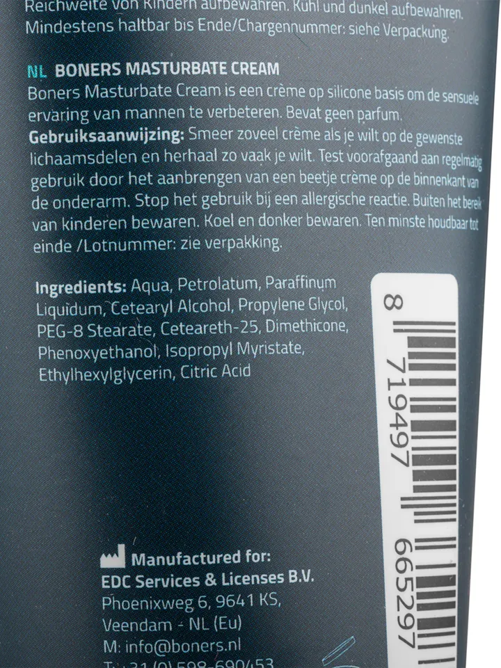 Boners Masturbation Cream 100 ml - Masturbuokis gražiau 3 [full]