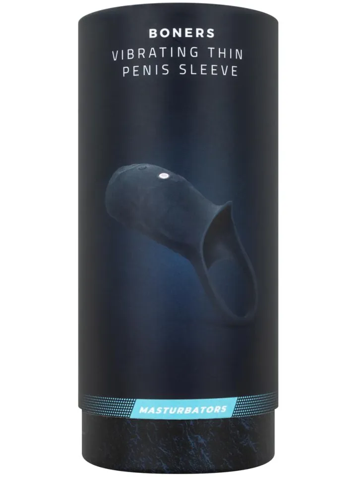 Boners Vibrating Penis Sleeve - Vibruojantis varpos plėtra 4