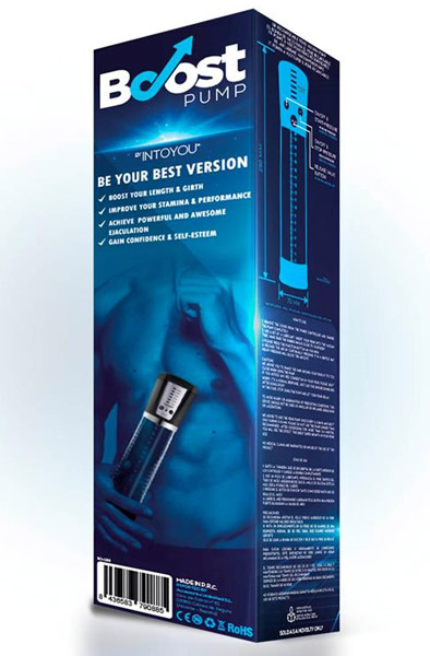 Boost Automatic Penis Pump With Display - Elektrinis varpos siurblys 3