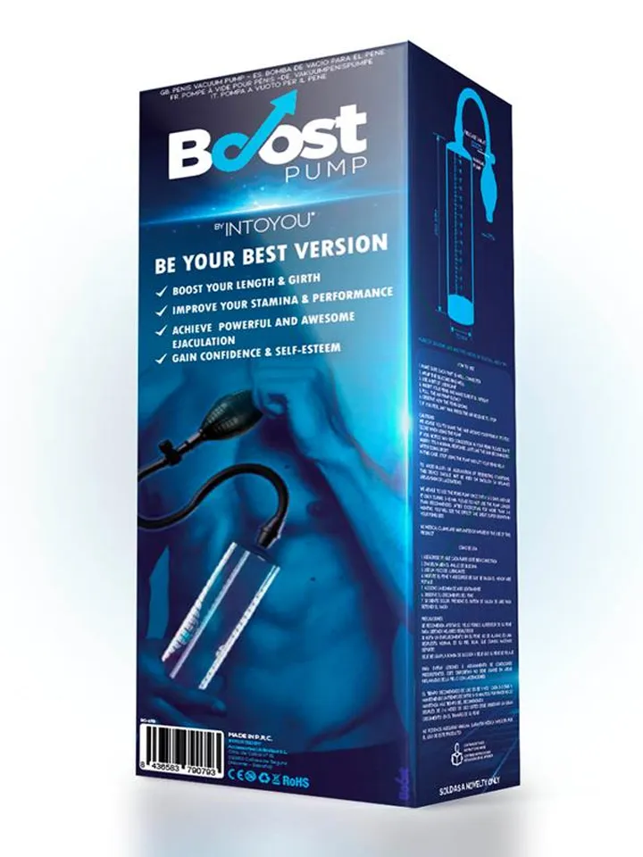 Boost Manual Penis Pump Crystal - Varpos siurblys 3 [full]