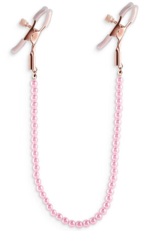 Bound Nipple Clamps D1 Pink - Spenelio moliuskai su grandine 1