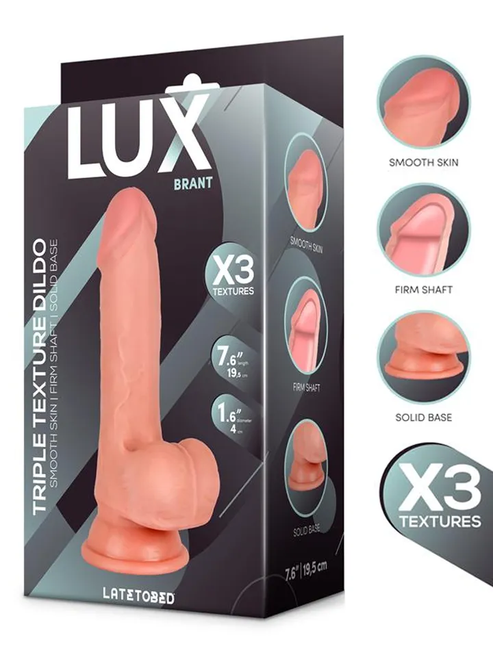 Brant Triple Density Dildo 19,5 cm - Gyvenimo dildo 1 [full]