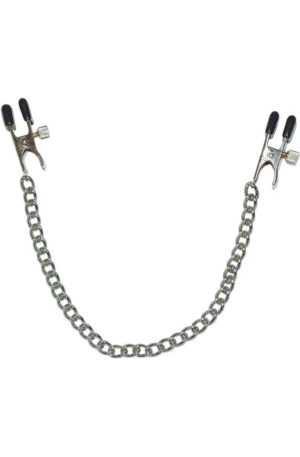 Breast Chain With Clamps 30 cm - Krūtinės spaustukai su grandine 1