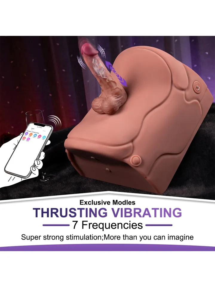 Brendas Saddle Thrusting Dildo - Manlig Sexdocka 2 [full]