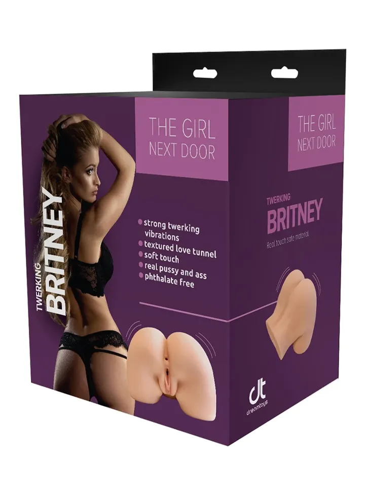 Britney Full Size Masturbator With Twerking Function - Sekso lėlė 4 [full]