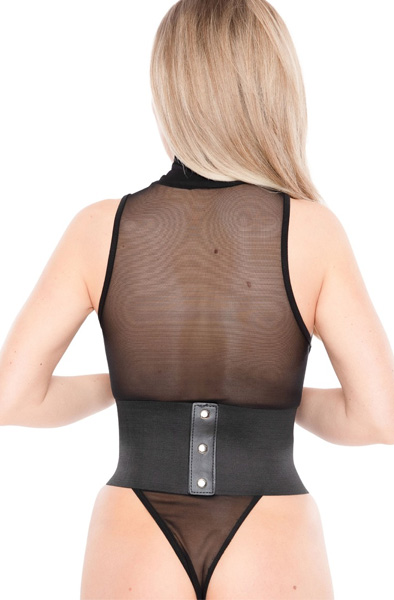 Buckled Front Waist Cincher - Korsetas 2