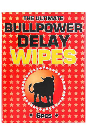 Bull Power Wipes Delay Sachets 6x2ml - Vėlavimo gelis 1