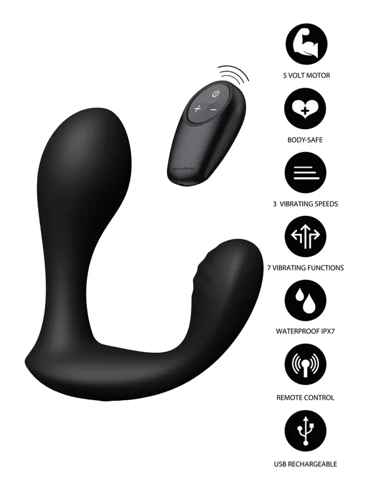 Bullseye Prostate Plug - Prostatos vibratorius 2 [full]