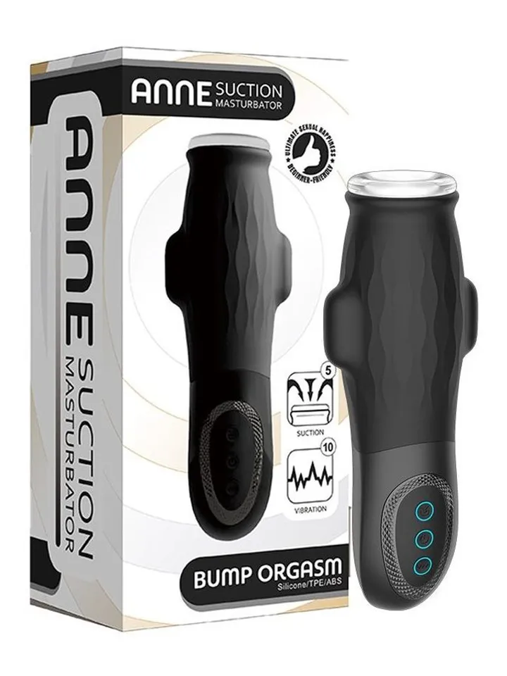 Bump Orgasm 5 Sucking & 10 Vibration Speeds - Vibruojantis masturbatorius 3 [full]