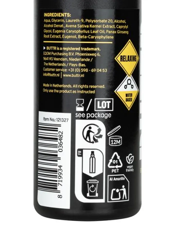 Buttr EXXtreme Relaxing Anal Spray 50ml - Analinis atsipalaidavimo purškiklis 3 [full]