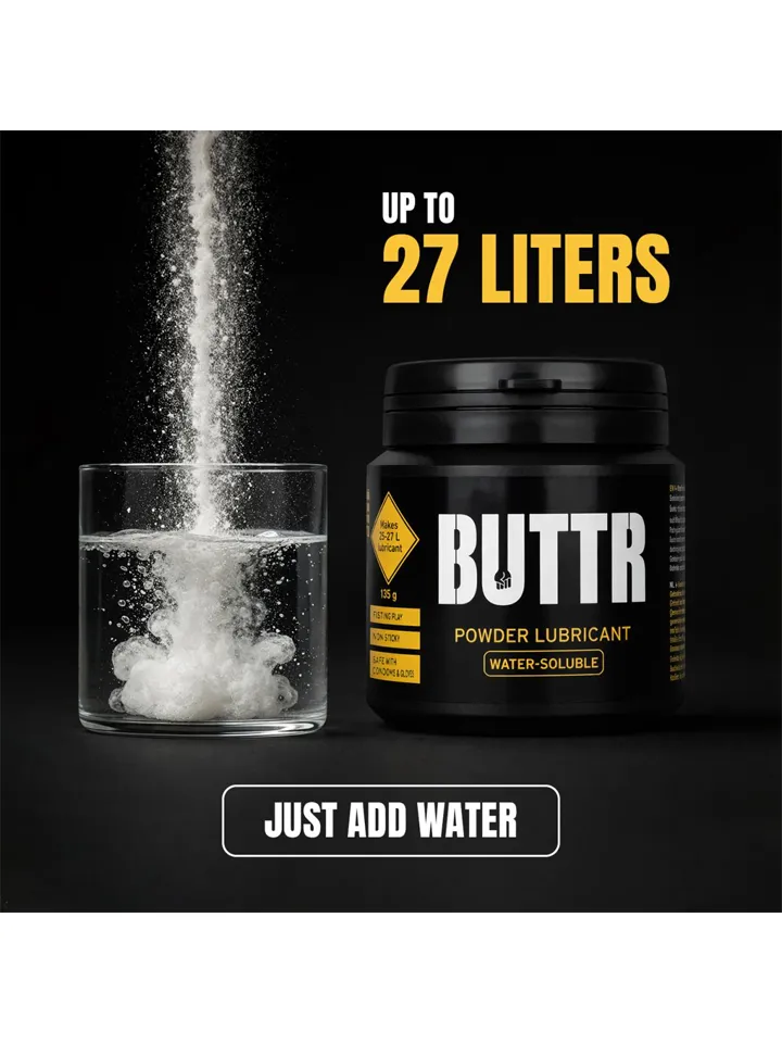 Buttr Powdered Lube Lubricant 135g - Kumščiavimas/analinis tepalas 2 [full]