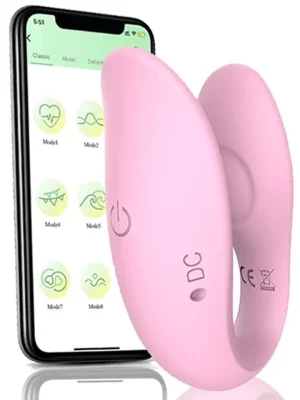 C-type Vibrator App Control - APP kontroliuojamos poros vibratorius 1